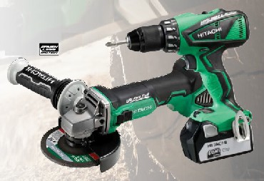 Wiertarko-wkrtarka + szlifierka HiKOKI (dawniej Hitachi) DV18DBEL TW + G18DBVL W5