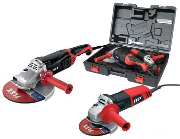 Szlifierka ktowa FLEX Zestaw L21-00 / L 800 / kufer - kombi set