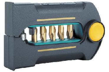 Zestaw bitw Wolfcraft Krzyowe diamentowe TIN - 9 cz.