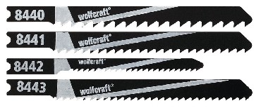 Zestaw brzeszczotw Wolfcraft Mikkie drewno - Uchwyt U - 10 sztuk