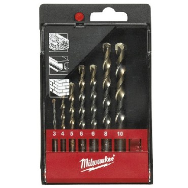 Zestaw wierte mieszanych Milwaukee 4932352335
