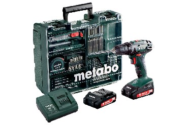 Akumulatorowa wiertarko-wkrtarka Metabo BS 18 Li Set