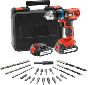 Akumulatorowa wiertarko-wkrtarka Black&Decker EGBL14KBA