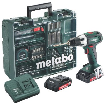 Akumulatorowa wiertarko-wkrtarka Metabo BS 18 LT Set