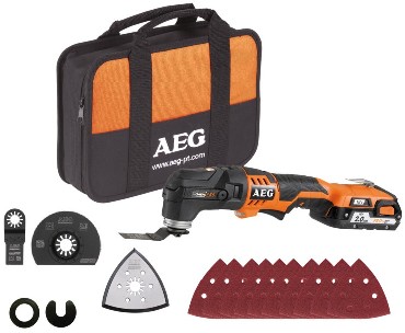 Akumulatorowe narzdzie wielofunkcyjne AEG OMNI 18C LI-202B KIT1X