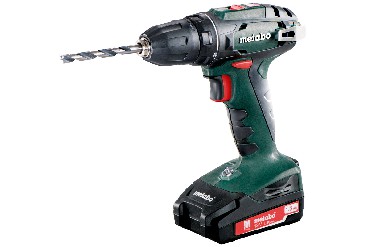 Akumulatorowa wiertarko-wkrtarka Metabo BS 18 - 2 akumulator Li-Ion 18V/1.3Ah