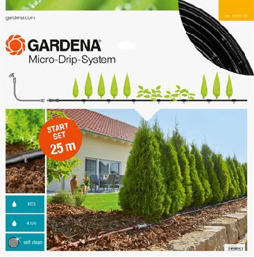 Linia kroplująca Gardena Do rzędów roślin - zestaw M