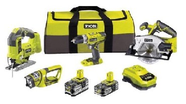 Zestaw wielozadaniowy Ryobi R18CK4A-LL99S