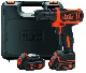 Akumulatorowa wiertarko-wkrtarka Black&Decker BDCDD12K1B - 2 akumulatory 10.8V/1.5Ah