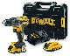 Akumulatorowa wiertarko-wkrtarka DeWalt DCD791D2 BRUSHLESS - 2 akumulatory 18V/2.0Ah