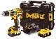 Akumulatorowa wiertarko-wkrtarka udarowa DeWalt DCD796P2 BRUSHLESS - 2 akumulatory 18V/5.0Ah