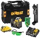 Laser krzyowy DeWalt DCE0811D1G - akumulator 12V/2.0Ah