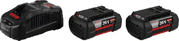 Akumulator Bosch 2x GBA 36V 4.0Ah + GAL3680CV