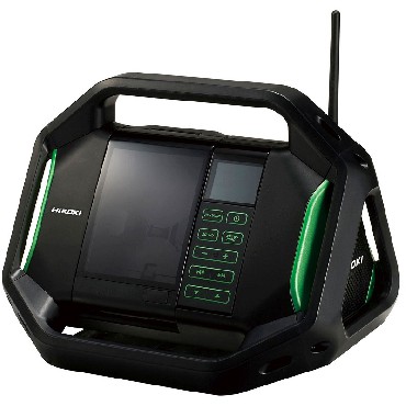 Radio budowlane HiKOKI (dawniej Hitachi) UR18DSAL W4Z 14.4/18V + zasilacz 230V (bez akumulatora)