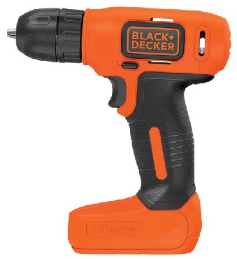 Akumulatorowa wiertarko-wkrtarka Black&Decker BDCD8 - akumulator 7.2V/1.5Ah