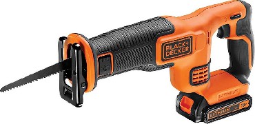 Akumulatorowa pia szablasta Black&Decker BDCR18 - akumulator 18V/1.5Ah