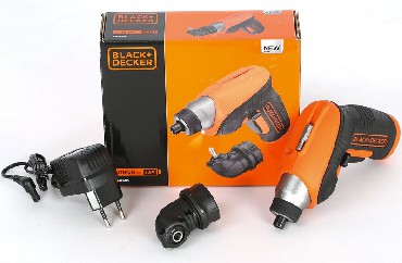 Wkrtarka akumulatorowa Black&Decker CS3652LC - akumulator 3.6V/1.5Ah + gowica ktowa