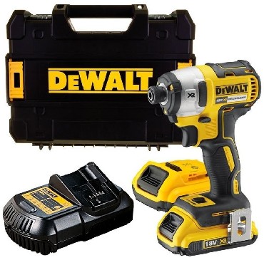 Akumulatorowa zakrtarka udarowa DeWalt DCF887D2 BRUSHLESS - 2 akumulatory 18V/2.0Ah