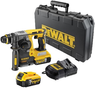 Akumulatorowa moto-wiertarka DeWalt DCH273P2 BRUSHLESS - 2 akumulatory 18V/5.0Ah