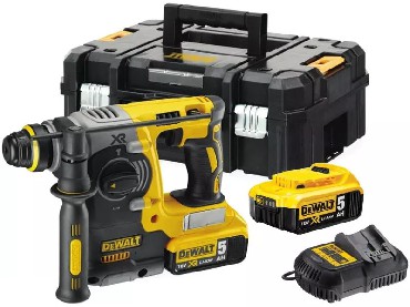 Akumulatorowa moto-wiertarka DeWalt DCH273P2T BRUSHLESS - 2 akumulatory 18V/5.0Ah