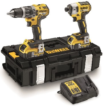 ZESTAW 18V DeWalt DCK266P2 BRUSHLESS TOUGH SYSTEM - 2 akumulatory 18V/5.0Ah