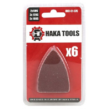 Zestaw papierw ciernych Haka Tools HKR-01-076