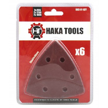 Zestaw papierw ciernych Haka Tools HKR-01-077