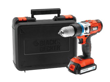 Akumulatorowa wiertarko-wkrtarka udarowa Black&Decker EGBHP188K