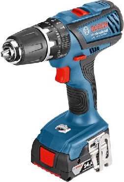 Akumulatorowa wiertarko-wkrtarka udarowa Bosch GSB 14.4-2-LI PLUS - 2x 4.0Ah Li-Ion