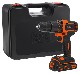 Akumulatorowa wiertarko-wkrtarka udarowa Black&Decker BDCHD18K - akumulator 18V/1.5Ah