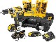 Akumulatorowa wiertarko-wkrtarka udarowa DeWalt DCK796D2T BRUSHLESS - 2 akumulatory 18V/2.0Ah