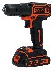 Akumulatorowa wiertarko-wkrtarka Black&Decker BDCD18 - akumulator 18V/1.5Ah