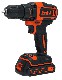 Akumulatorowa wiertarko-wkrtarka Black&Decker BDCDD186 - akumulator 18V/1.5Ah