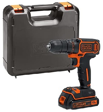 Akumulatorowa wiertarko-wkrtarka Black&Decker BDCDC18K1