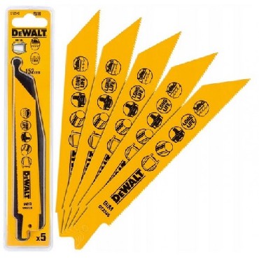Brzeszczot DeWalt BiM Metal Long Life 152/1.1 mm - 5 sztuk