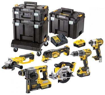 ZESTAW 18V DeWalt DCK654P3T - 3 akumulatory 18V/5.0Ah