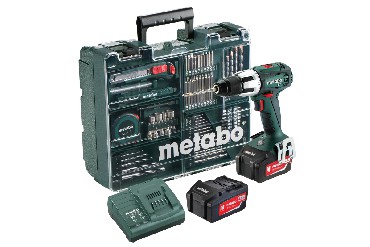 Akumulatorowa wiertarko-wkrtarka udarowa Metabo SB 18 LT Set - 2x 4.0Ah