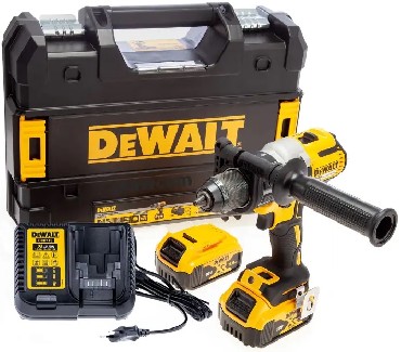 Akumulatorowa wiertarko-wkrtarka udarowa DeWalt DCD996P2 BRUSHLESS XRP - 2 akumulatory 18V/5.0Ah