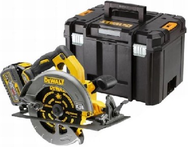 Akumulatorowa pilarka tarczowa rczna DeWalt DCS576T2 XR FLEXVOLT - 2 akumulatory 18V/54V/6.0Ah