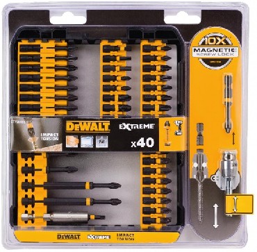 Zestaw bitw DeWalt Zestaw IMPACT TORSON EXTREME - 40 szt.