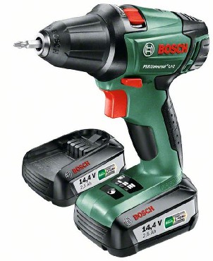 Akumulatorowa wiertarko-wkrtarka Bosch PSR Universal LI-2 / 2x2.5 Ah