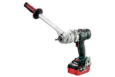 Akumulatorowa wiertarko-wkrtarka Metabo BS 18 LTX-3 BL QI + 2 akumulatory LiHD 18V/5.5Ah + przystawka PowerX3