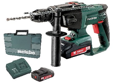 Akumulatorowa wiertarka udarowa Metabo SBE 18 LTX + 2 akumulatory Li-Power 18V/2.0Ah