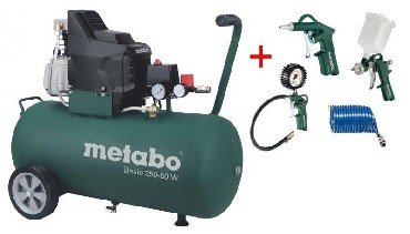 Sprarka Metabo Basic 250-50 W + zestaw narzdziowy LPZ 4 Set