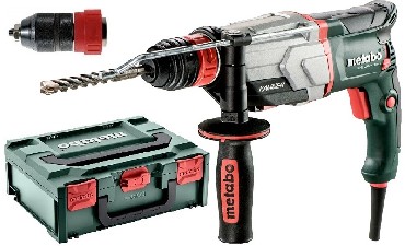 Mot udarowo-obrotowy Metabo KHE 2660 Quick z chwytem SDS-plus i walcowym + metaBOX