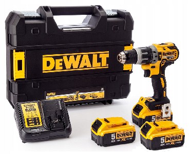 Akumulatorowa wiertarko-wkrtarka udarowa DeWalt DCD996P3K BRUSHLESS XRP - 3 akumulatory 18V/5.0Ah