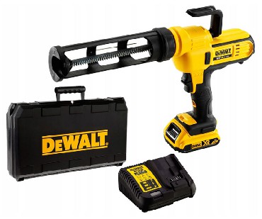 Akumulatorowy pistolet uszczelniajcy DeWalt DCE560D1 - akumulator 18V/2.0Ah