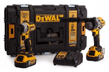 Zestaw narzdzi akumulatorowych DeWalt DCK276P2 BRUSHLESS XR - 2 akumulatory 18V/5.0Ah