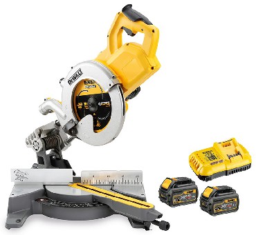 Akumulatorowa ukonica DeWalt DCS778T2 BRUSHLESS XR FLEXVOLT - 2 akumulatory 18V/54V/6.0Ah