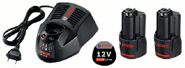Akumulator Bosch 2x GBA 12V 3.0Ah + GAL 1230 CV